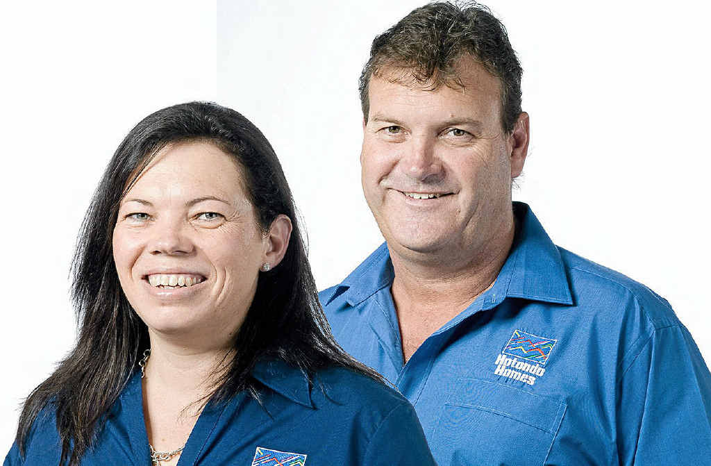 INDUSTRY RECOGNITION: Michelle and Chris Dodt of Hotondo Homes Gympie were finalists in the recent Northern Territory and Queensland Professional Builder of the Year Award. INDUSTRY RECOGNITION: Michelle and Chris Dodt of Hotondo Homes Gympie were finalists in the recent Northern Territory and Queensland Professional Builder of the Year Award.